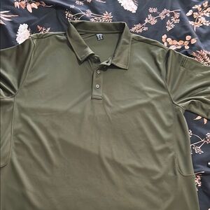 Amazon Green Polo Shirt with Performance Fabric